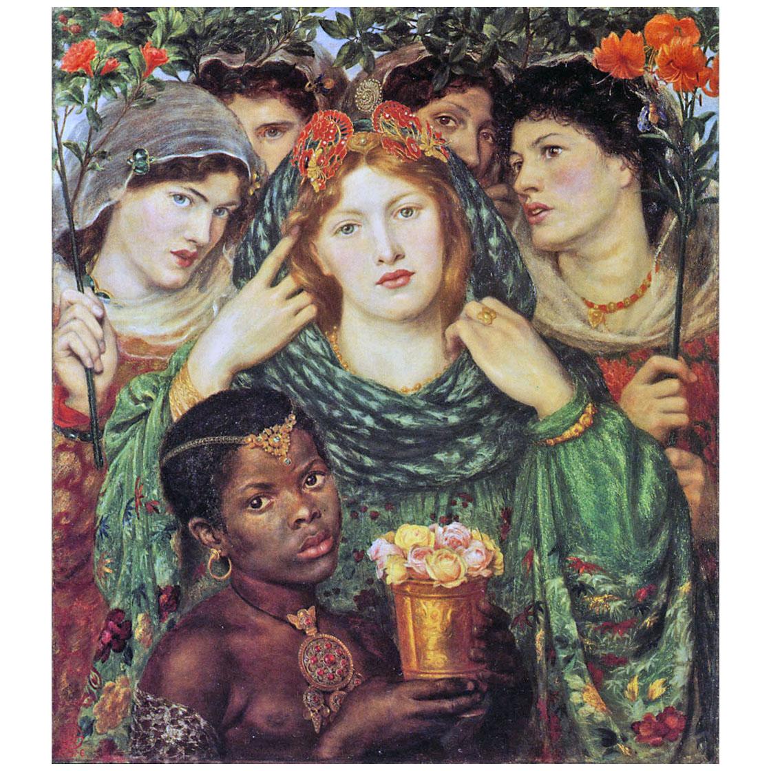 Dante Gabriel Rossetti. The Beloved. 1866. Tate Britain