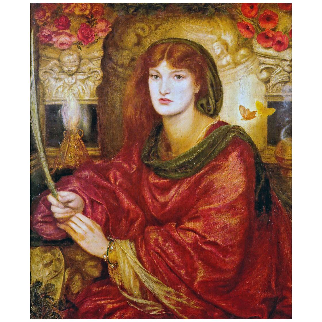 Dante Gabriel Rossetti. Sibylla Palmifera. 1866. Lady Lever Art Gallery Liverpool