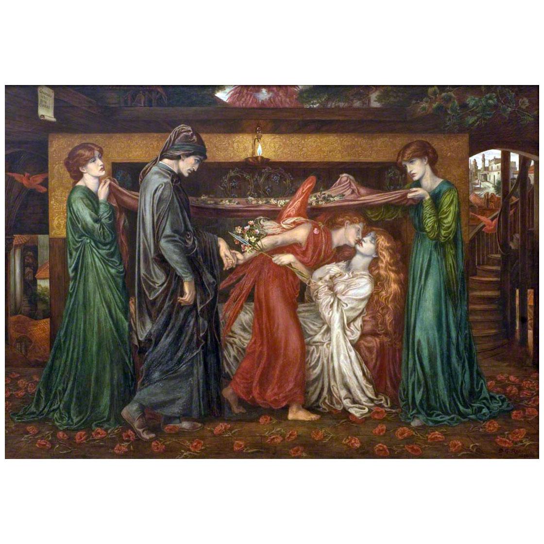 Dante Gabriel Rossetti. Dante’s Dream. 1871. Walker Art Gallery Liverpool