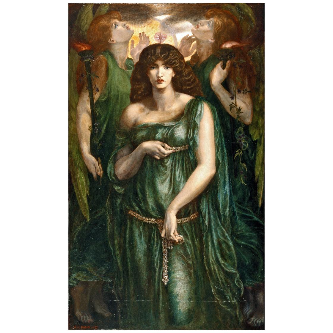 Dante Gabriel Rossetti. Astrate Syriaca. 1877. Manchester Art Gallery