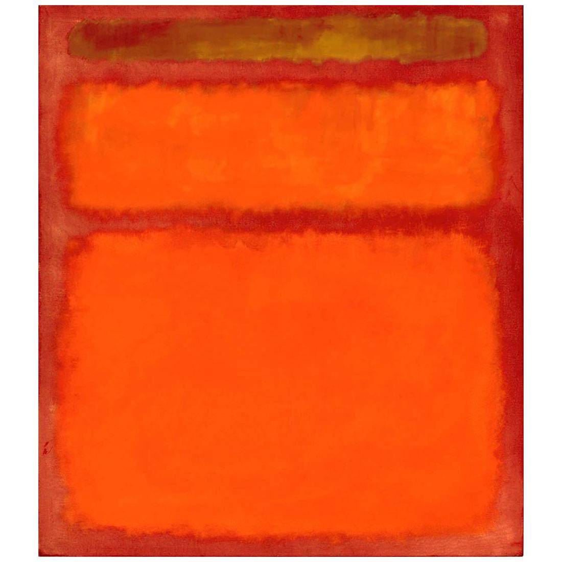Mark Rothko. Orange, Red, Yellow. 1961