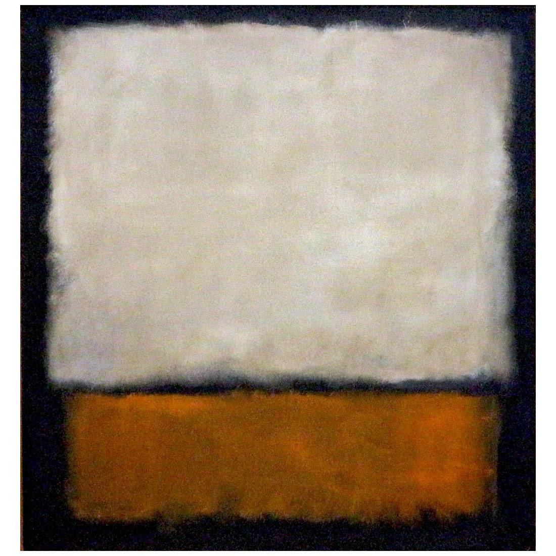 Mark Rothko. No 7. Dark Brown, Gray, Orange. 1965