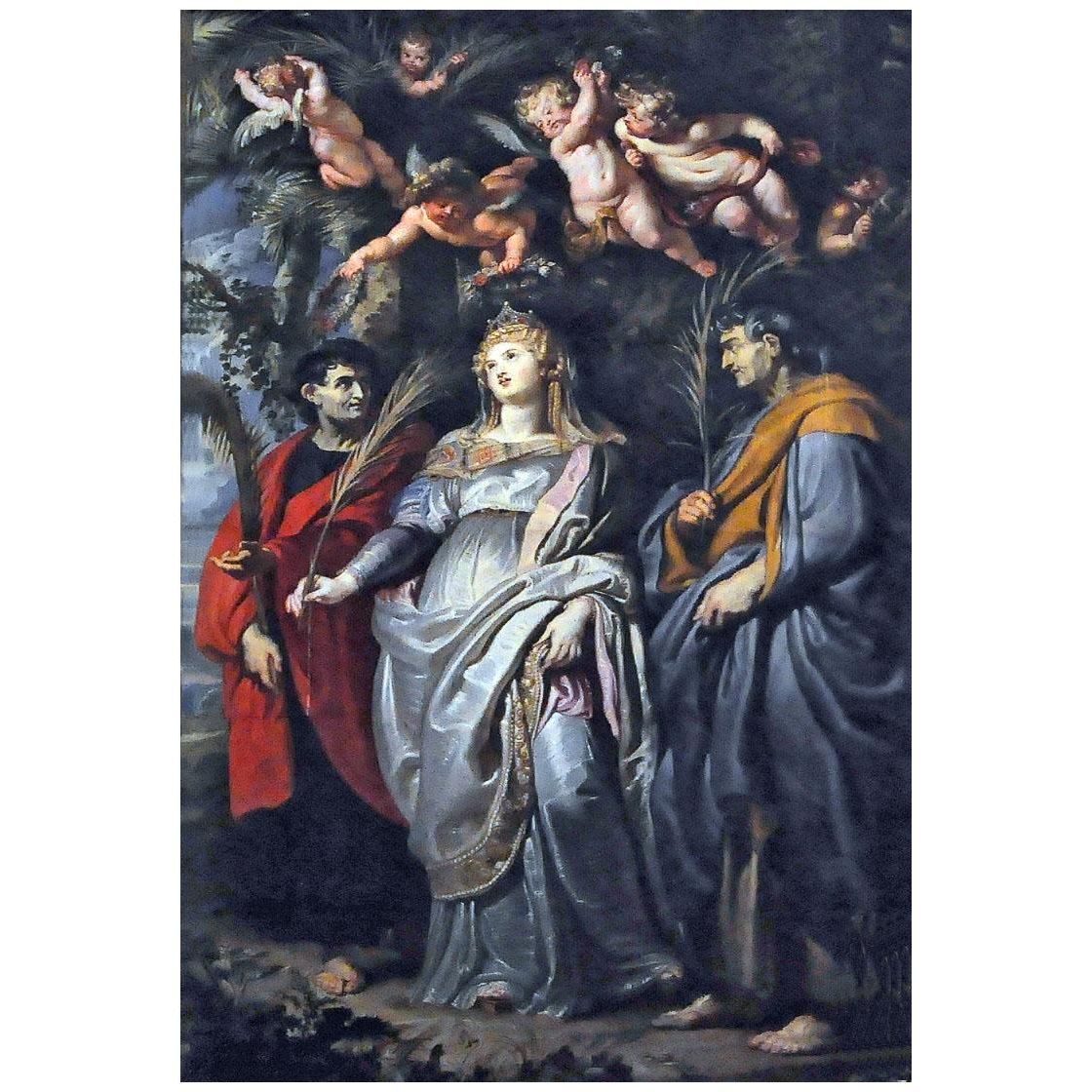 Peter Paul Rubens. Flavia Domitilla. 1608. Chiesa Nuova Roma