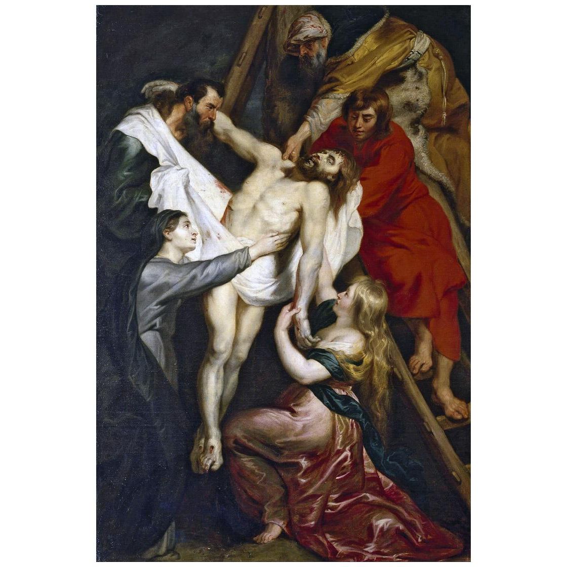 Peter Paul Rubens. Descent from the Cross. 1618. Hermitage St-Petersburg