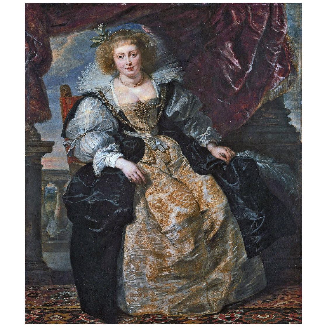 Peter Paul Rubens. Helene Fourment. 1631. Alte Pinakothek Munchen