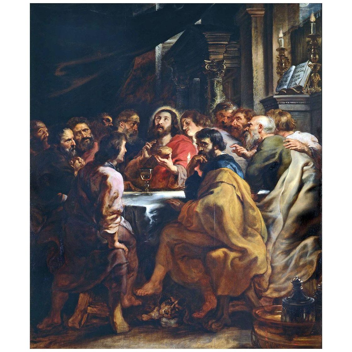 Peter Paul Rubens. Last Supper. 1632. Pinacoteca di Brera Milano