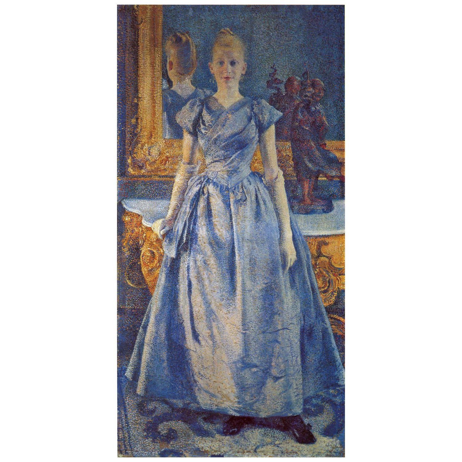 Theo van Rysselberghe. Alice Sèthe (De Bois). 1888. Musee Maurice Denis du Prieuré