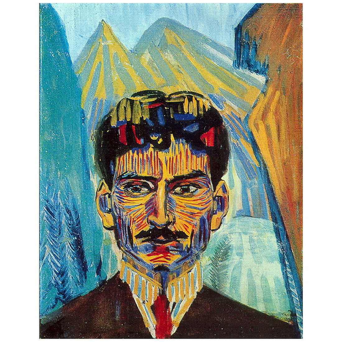 Мартирос Сарьян. Автопортрет. 1909. Дом-музей Сарьяна, Ереван