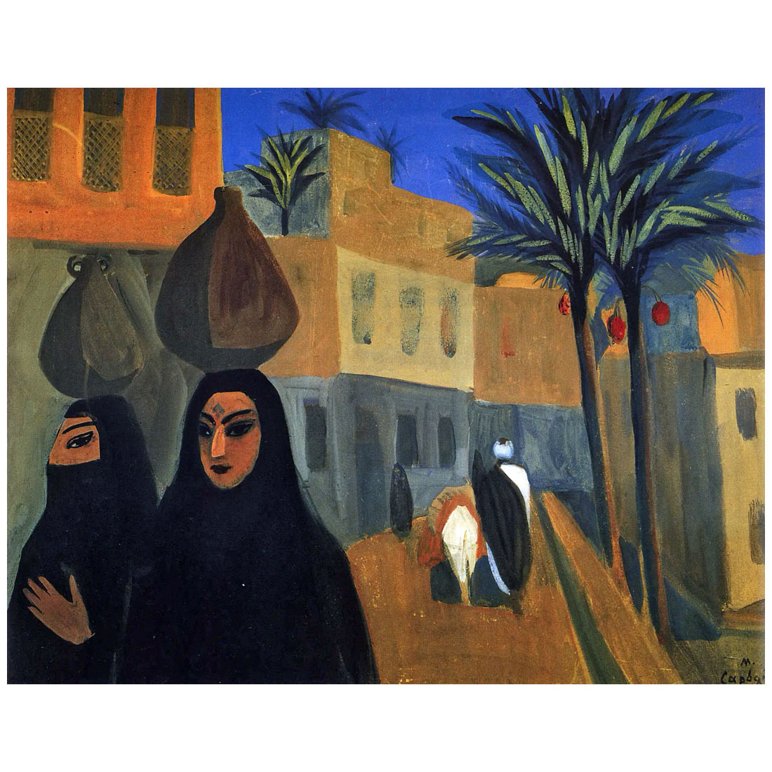 Мартирос Сарьян. Улица в Каире. 1911. Третьяковская галерея