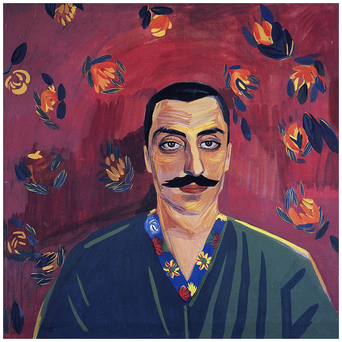 Мартирос Сарьян. Портрет Манташова. 1915. Национальный музей, Ереван