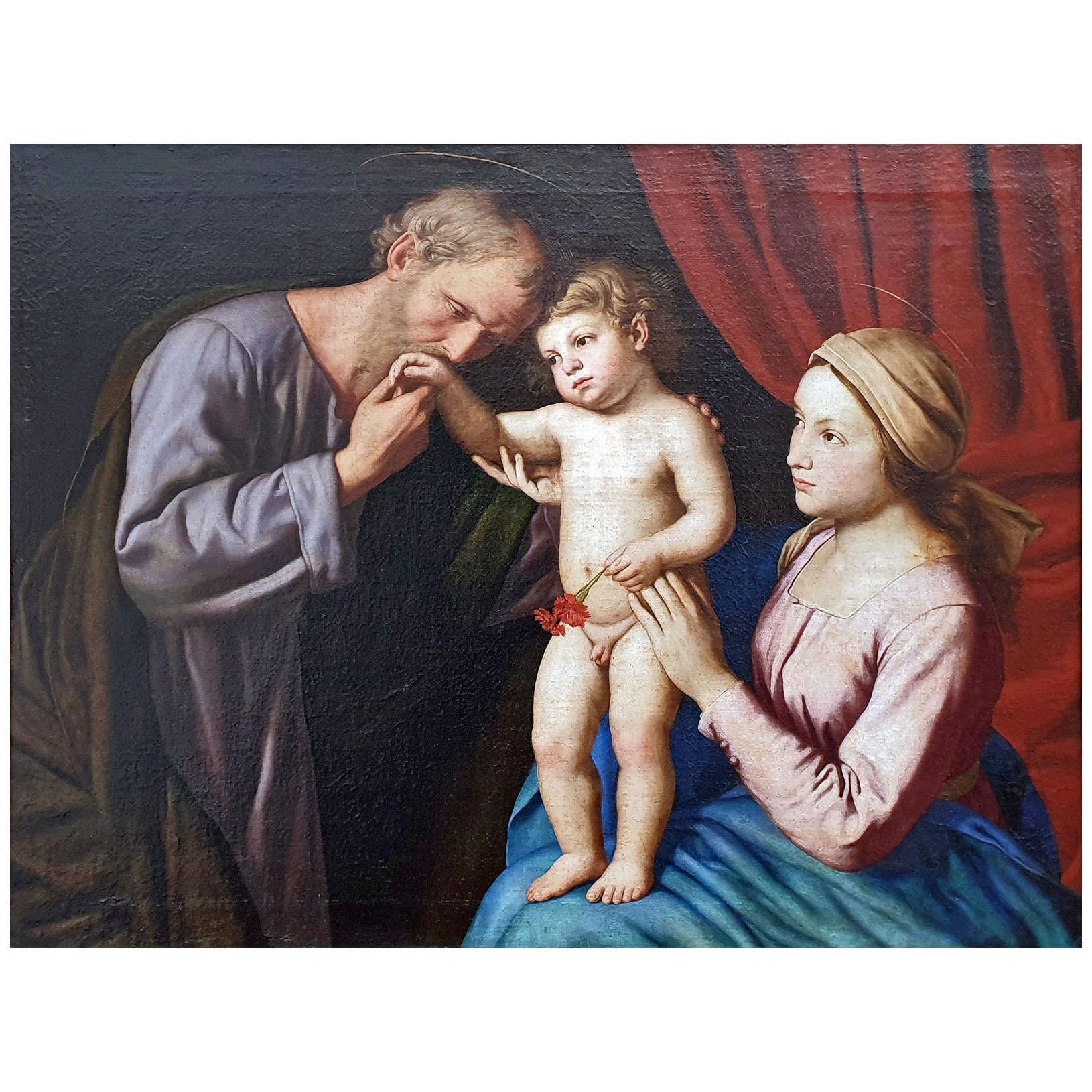 Giovanni Sassoferrato. Sacra famiglia. 1675. Gemäldegalerie Berlin