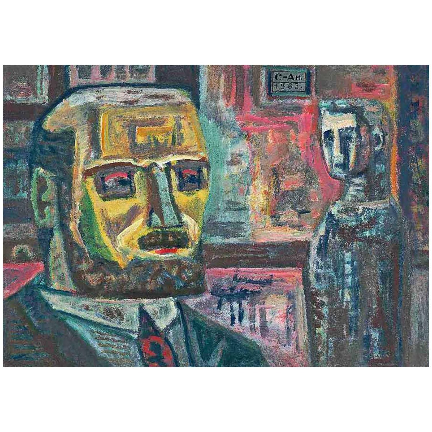 Федор Семенов-Амурский. Цветовая гамма для портрета. 1963