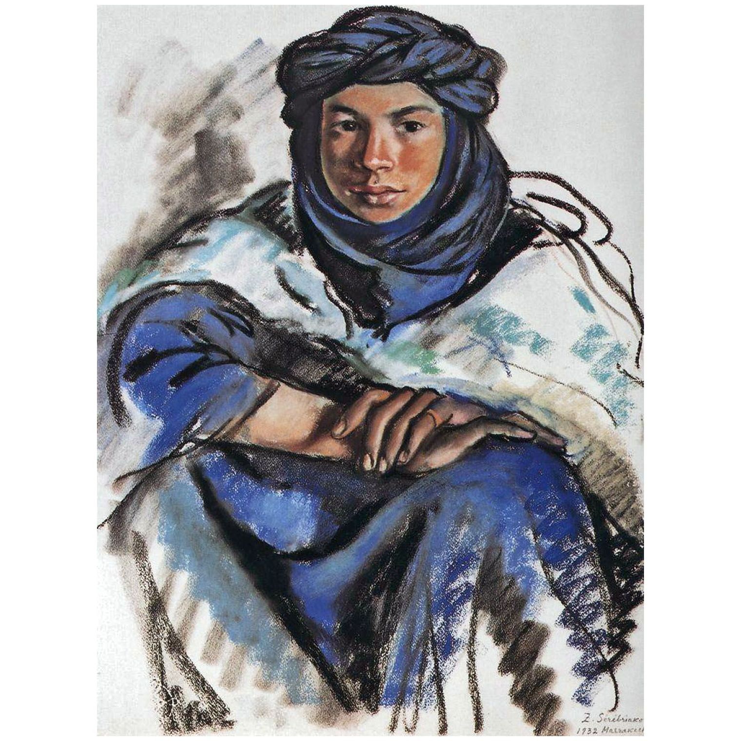 Зинаида Серебрякова. Марокканец. 1932. Частная коллекция