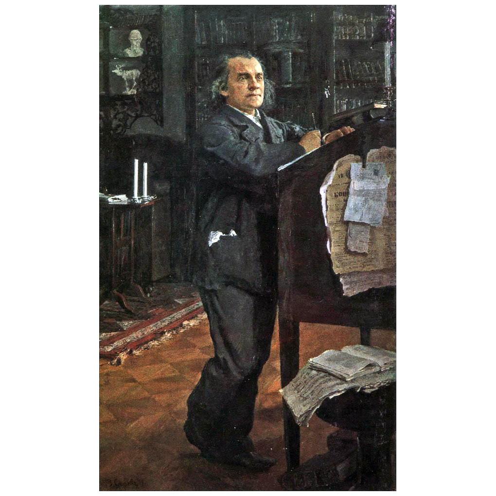 Валентин Серов. Портрет А.Н. Серова. 1889. Русский музей