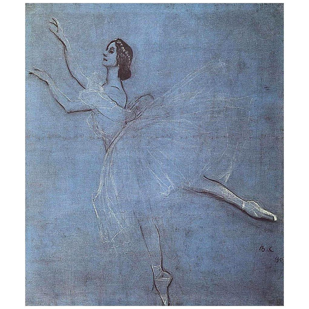 Валентин Серов. Анна Павлова в балете «Сильфида». 1909. Русский музей