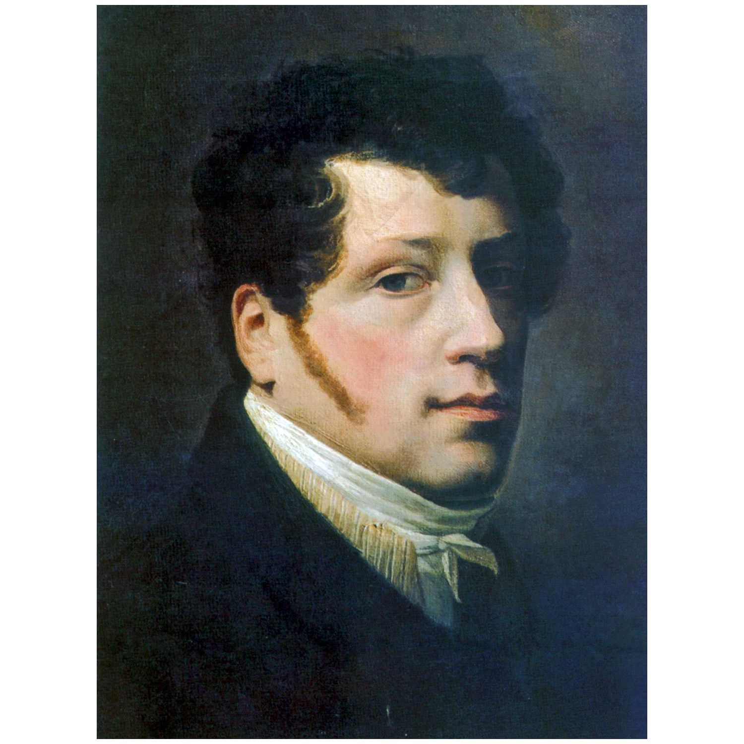 Сильвестр Щедрин. Автопортрет 1817. Третьяковская галерея