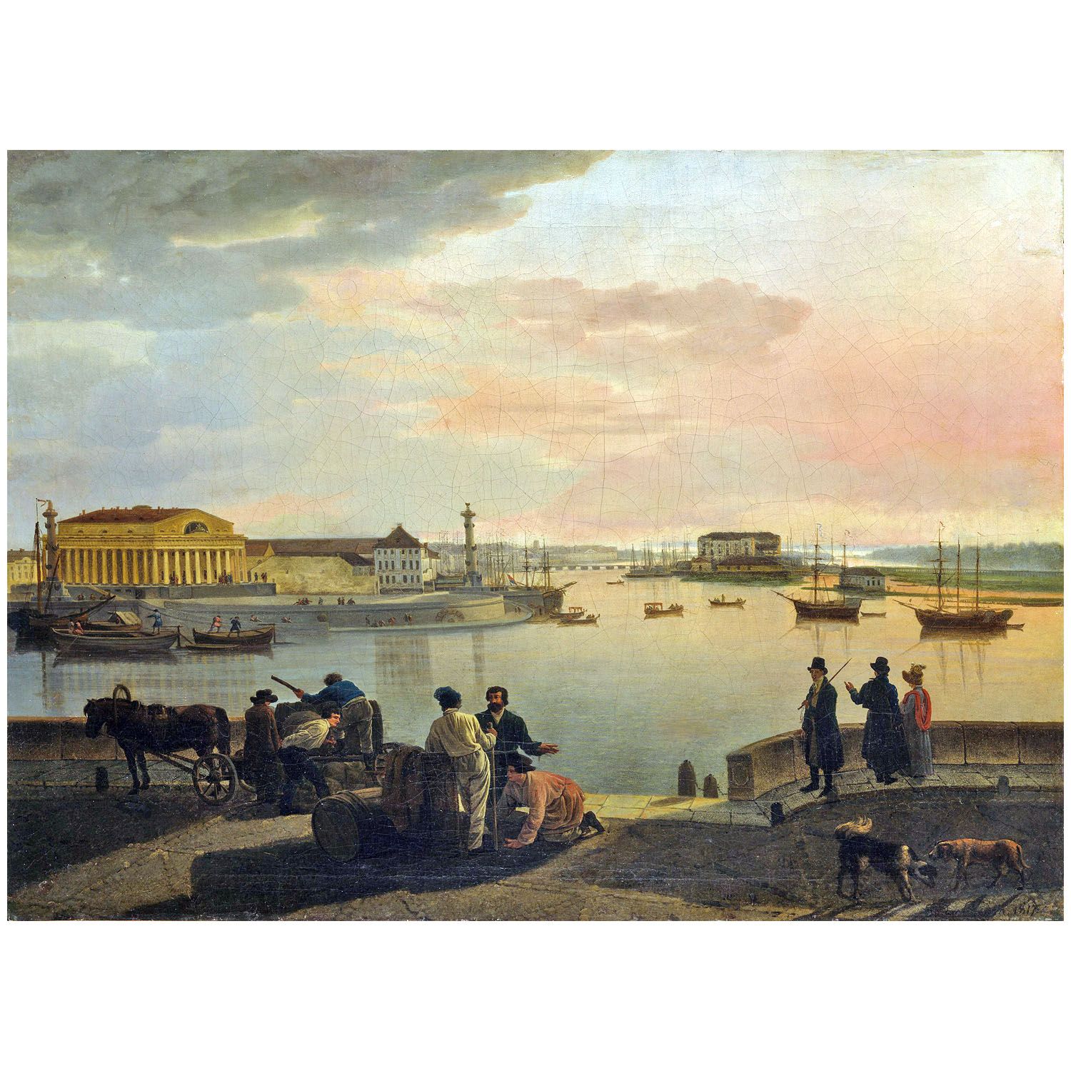 Сильвестр Щедрин. Вид Петербурга. 1817. Национальная галерея, Хельсинки