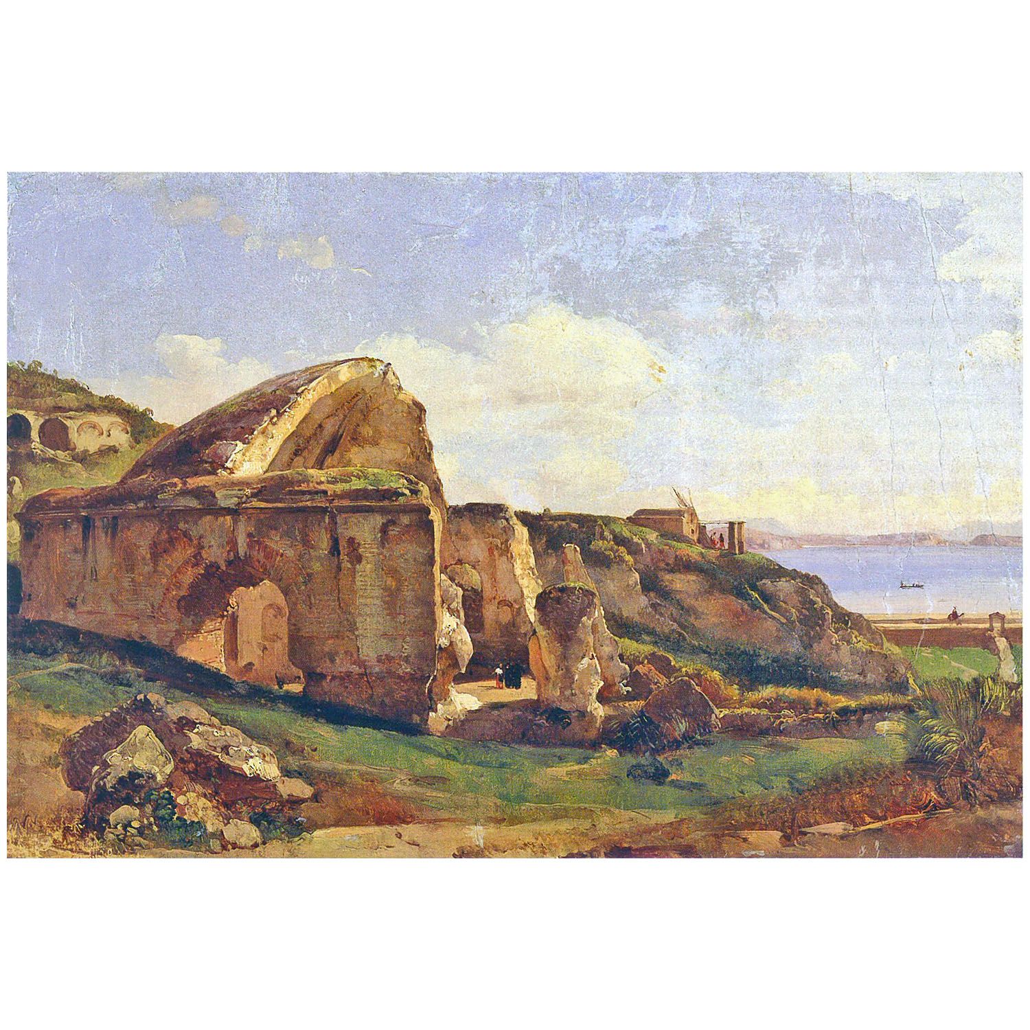Сильвестр Щедрин. Пейзаж с руинами. 1810-е. ЕМИИ, Екатеринбург