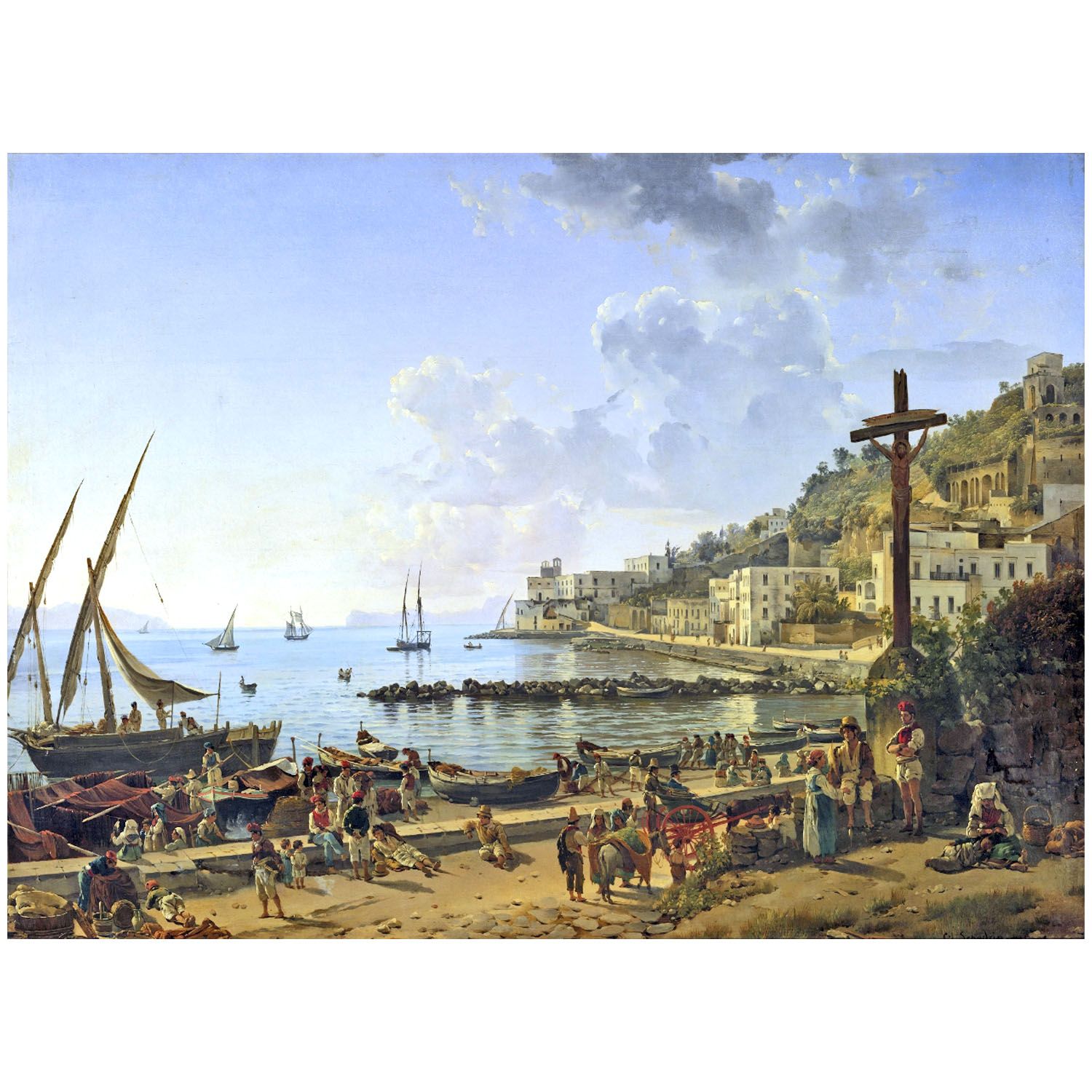 Сильвестр Щедрин. Мерджеллина, Неаполь. 1826. Русский музей