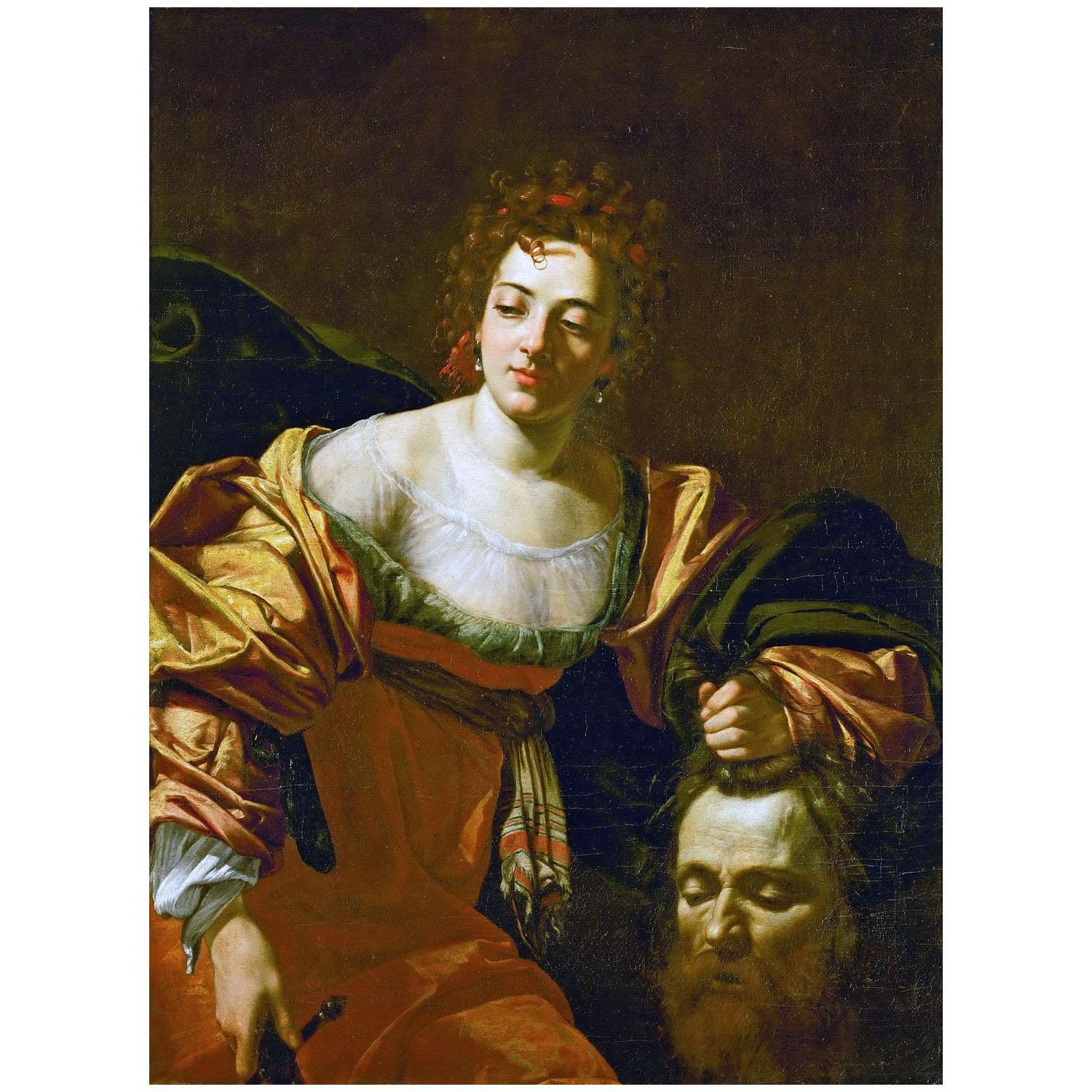 Simon Vouet. Judith avec la tête d'Holopherne. 1615-1620. KHM Wien