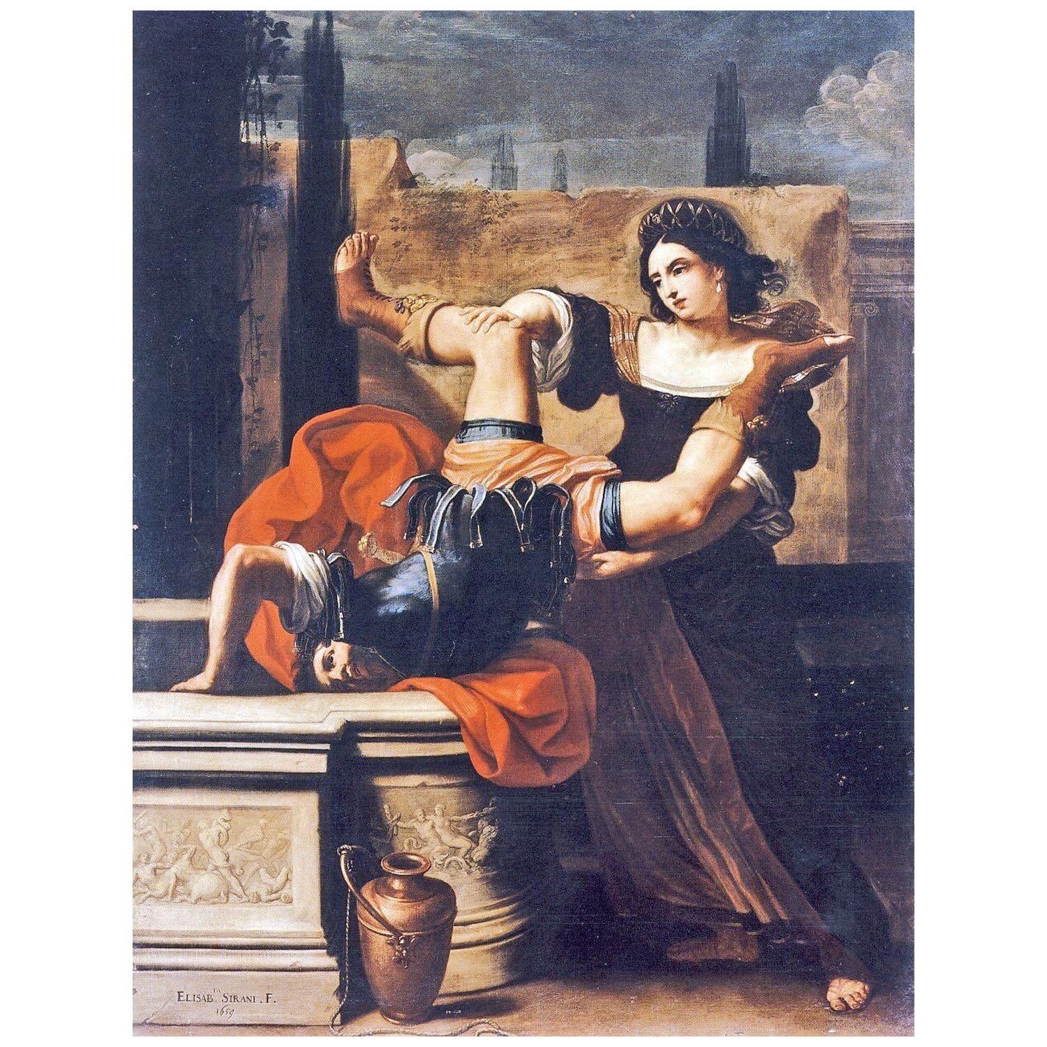 Elisabetta Sirani. Timoclea. 1659. Museo di Capodimonte Naples