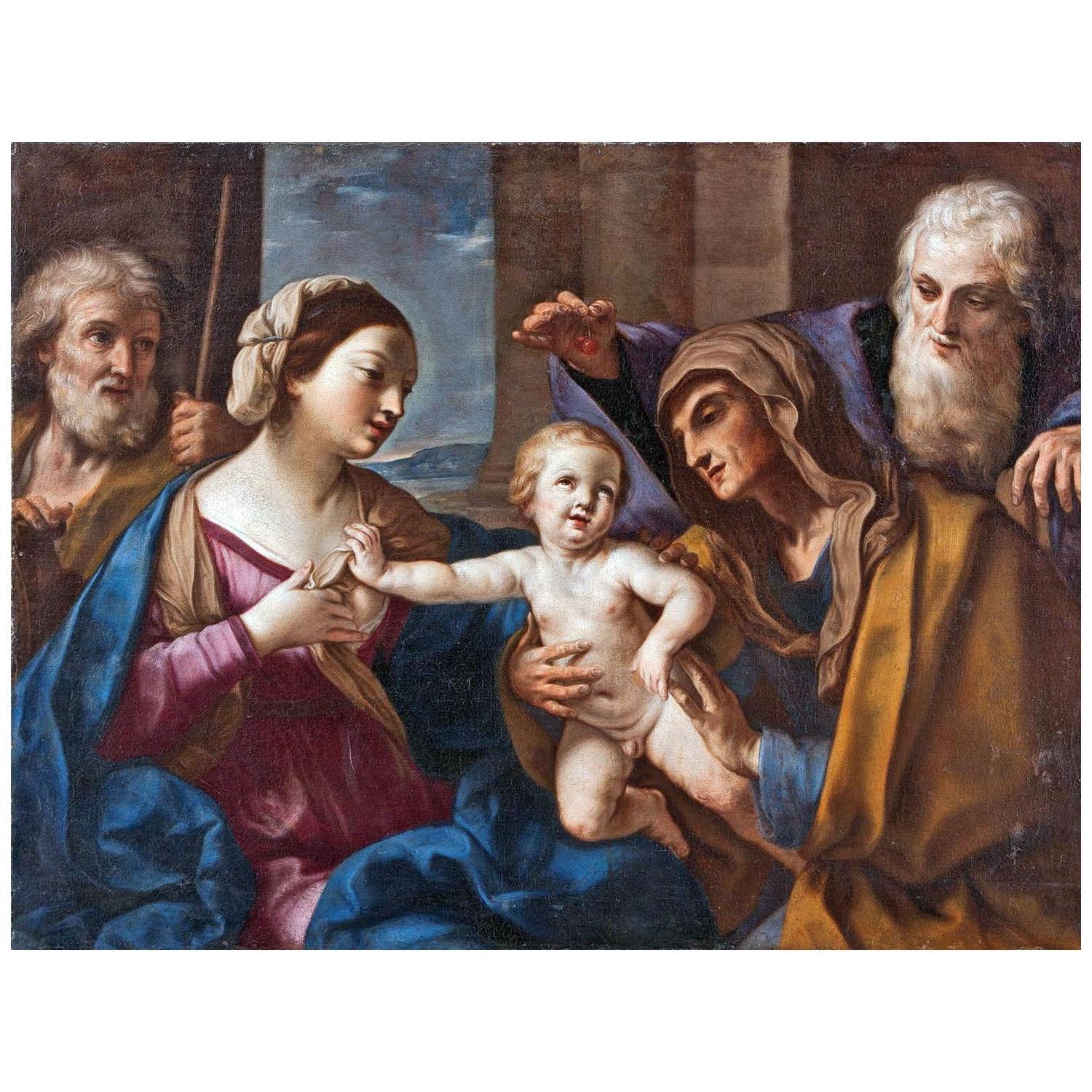 Elisabetta Sirani. Sacra Famiglia. 1662. Private collection
