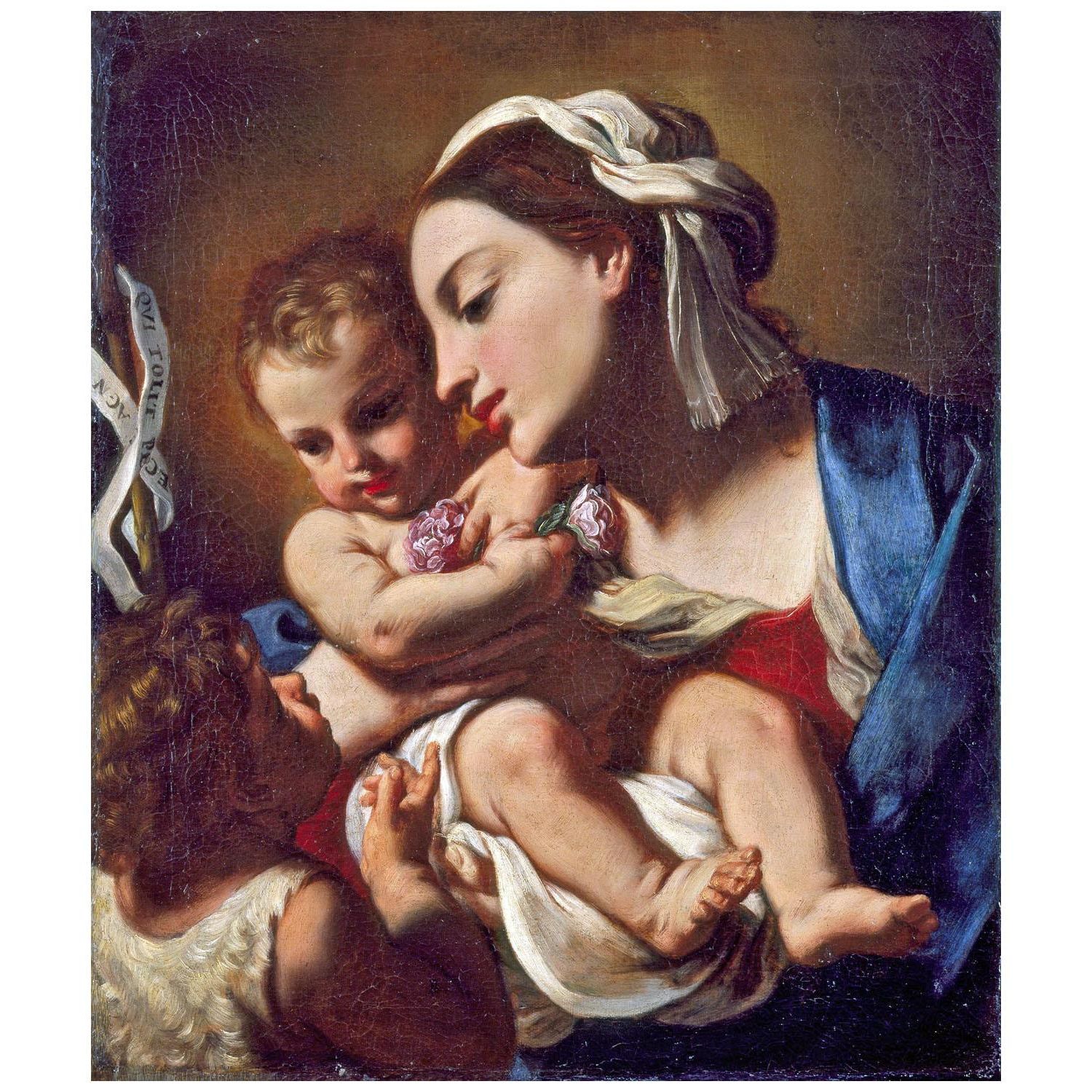 Elisabetta Sirani. Vergine con Bambino e San Giovanni. 1664. Museo Civico di Pesaro