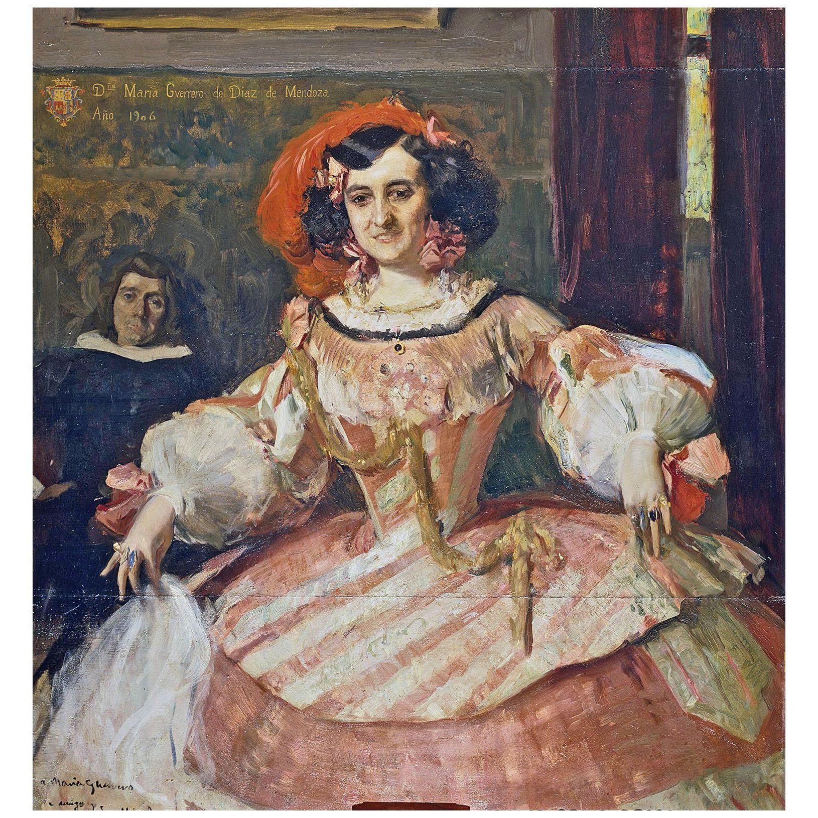 Joaquin Sorolla. María Guerrero como La Dama Boba. 1906. Museo del Prado