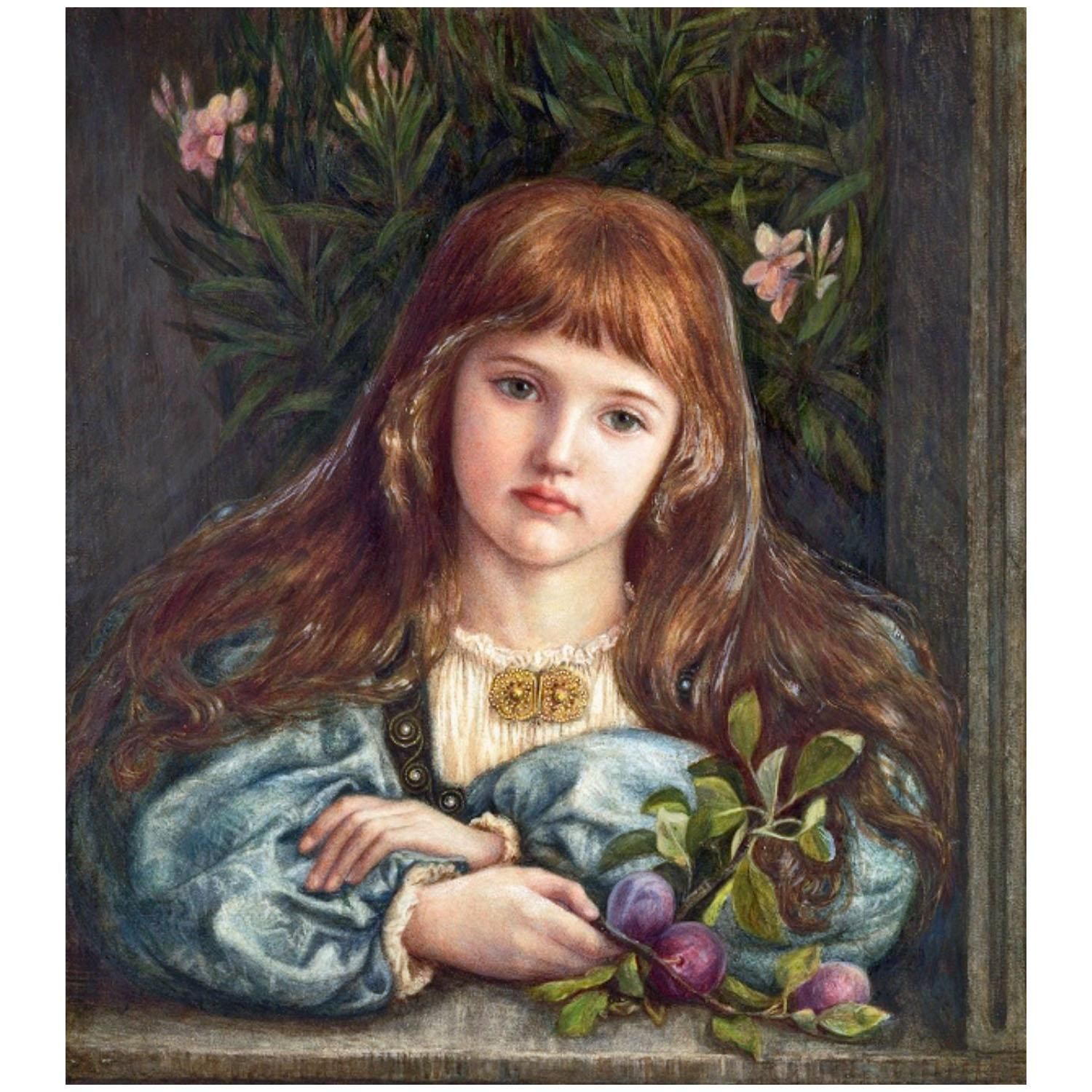 Marie Spartali. La Pensierosa. 1879. Chazen Museum of Art