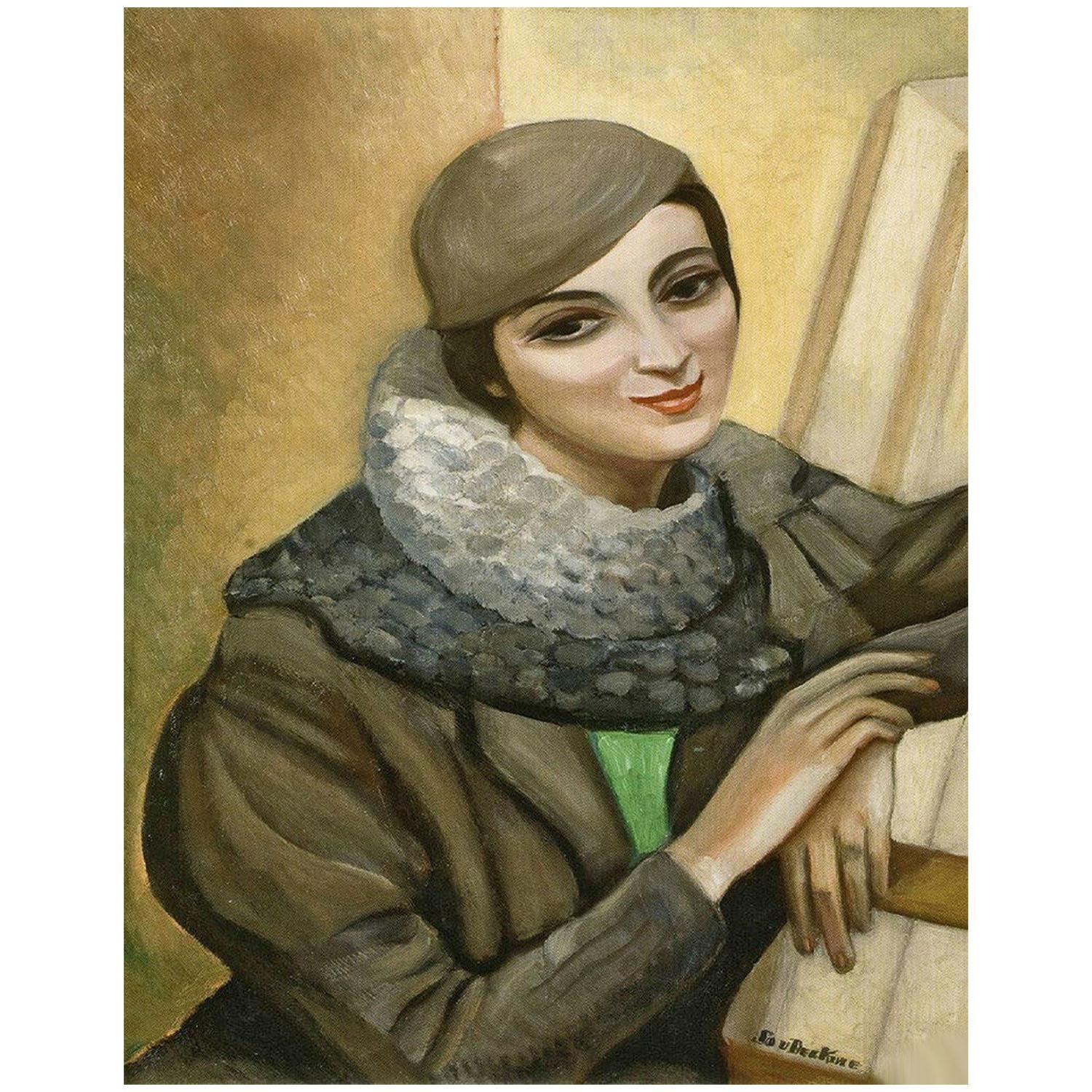 Сергей Судейкин. Портрет Нины Шик. 1937