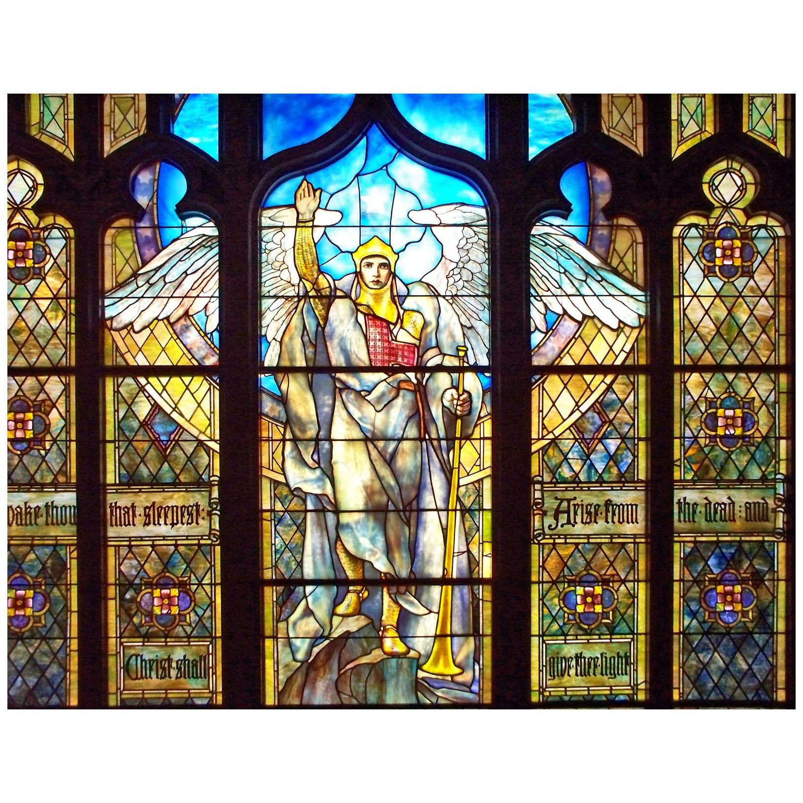 Louis Tiffany. Angel of the Resurrection. 1904. Indianapolis Museum of Art