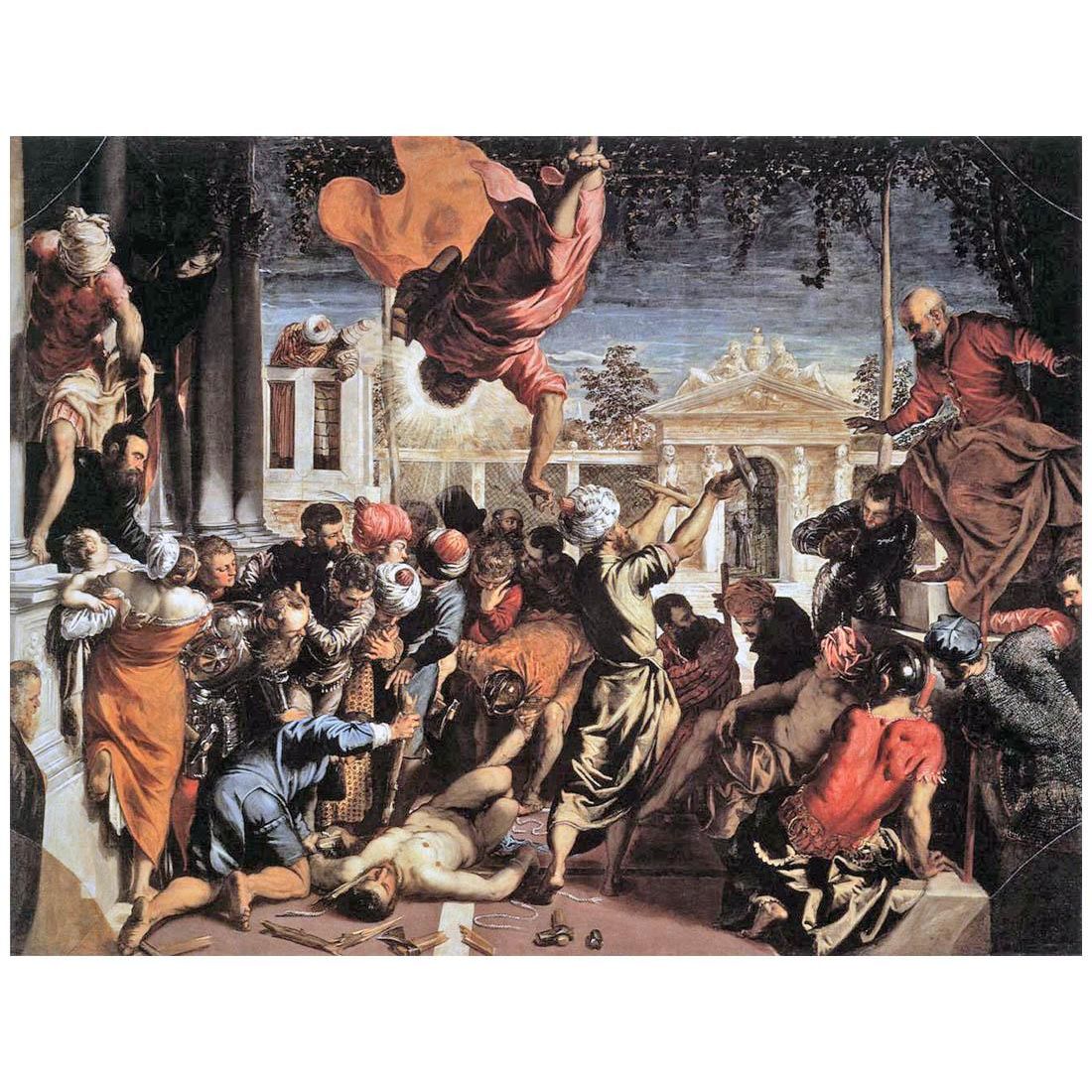 Tintoretto. Miracolo di San Marco. 1548. Galleria dell’Academia, Venezia