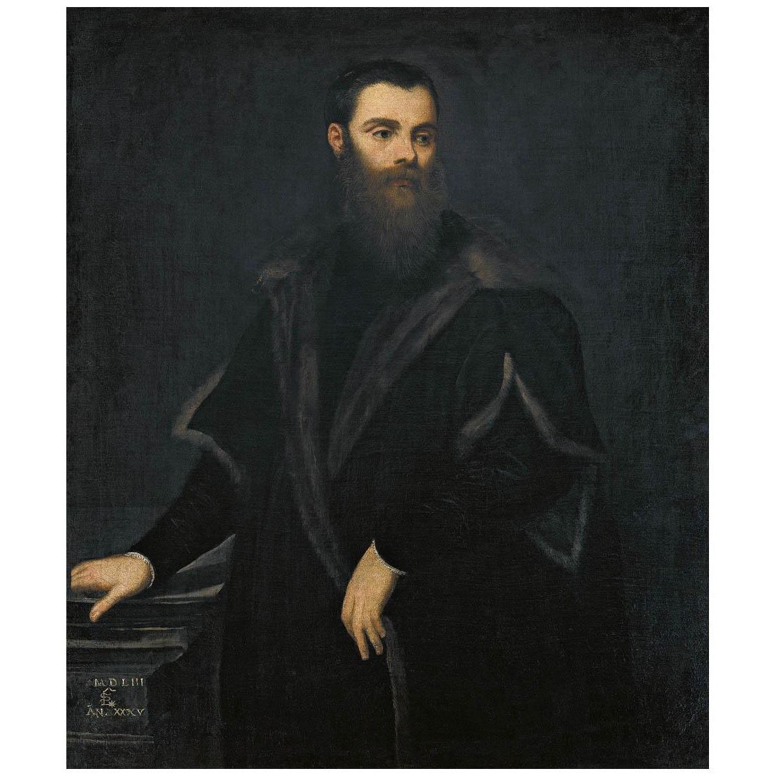 Tintoretto. Ritratto di Lorenzo Sorano. 1553. KHM, Wien