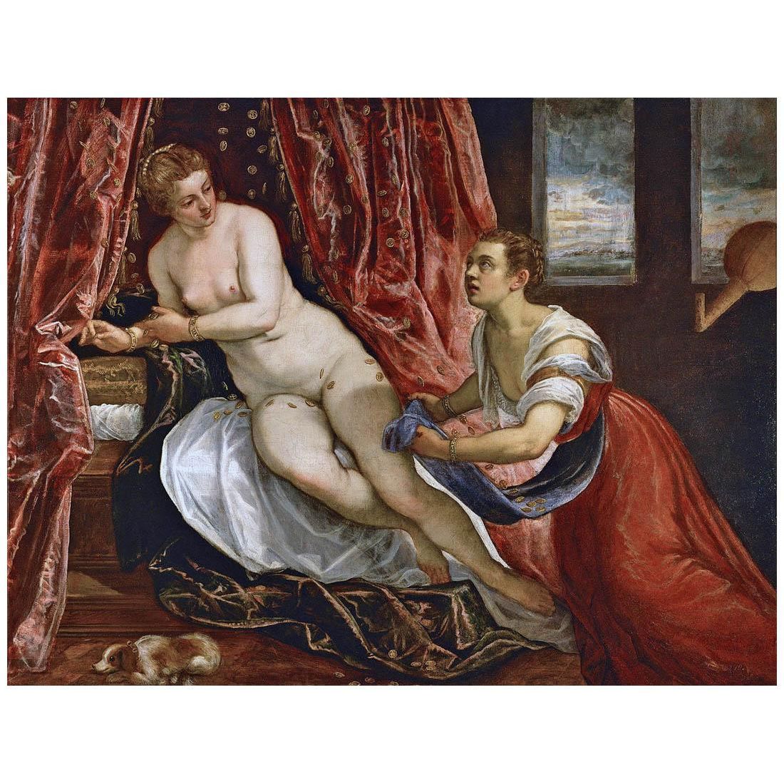 Tintoretto. Danae. 1570. Musee des Beaux arts de Lyon