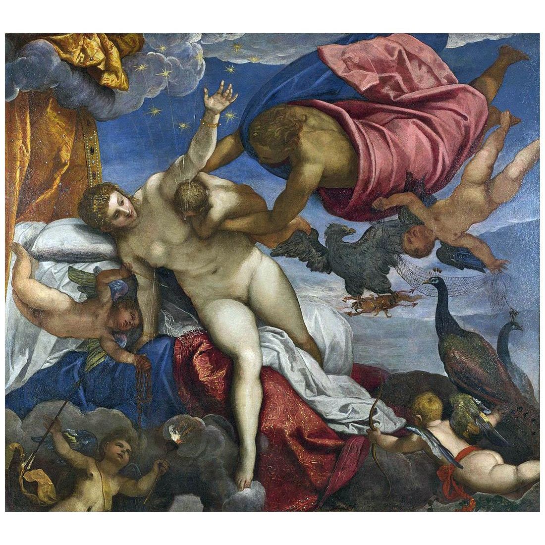 Tintoretto. L’Origine della Via Lattea. 1575. National Gallery, London