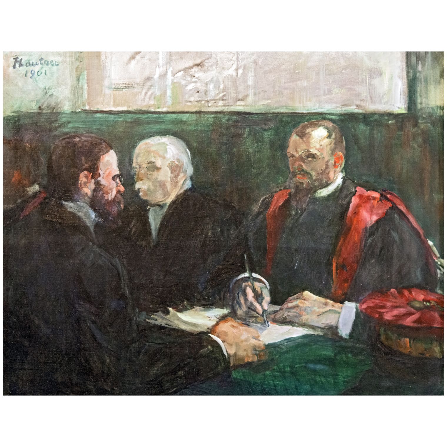 Henri de Toulouse-Lautrec. Un examen a la faculte de Medecine. 1901. Musee Toulouse-Lautrec