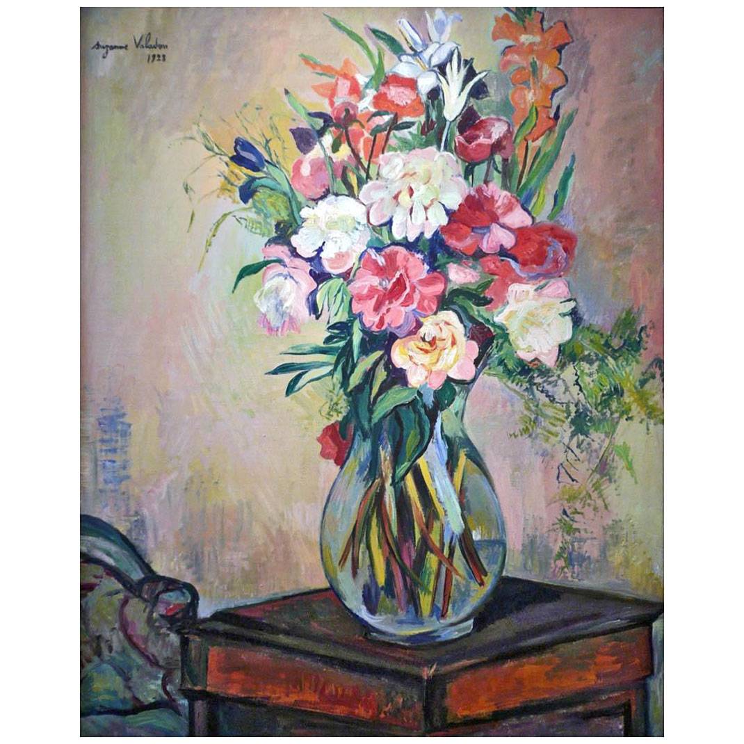 Suzanne Valadon. Bouquet de fleur. 1928. Musee Albert-Andre, Bagnols-sur-Ceze