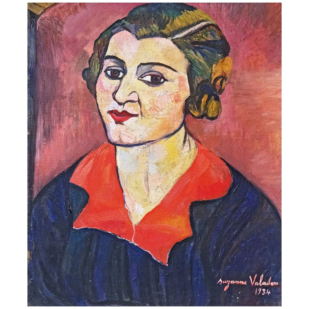 Suzanne Valadon. Portrait d'une femme. 1934. Musee Toulouse-Lautrec, Albi