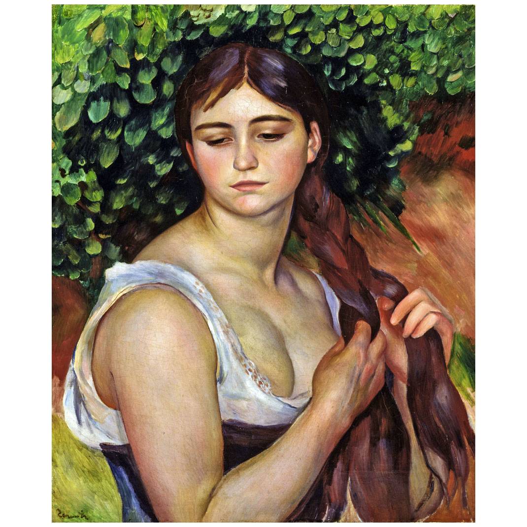 Pierre-Auguste Renoir. Suzanne Valadon. 1884. Museum Langmatt, Baden