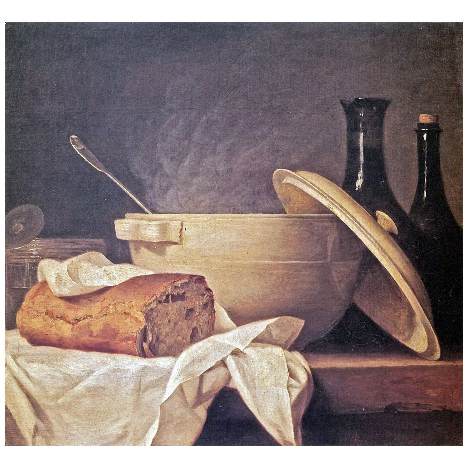 Anne Vallayer-Coster. La jatte blanche. 1810. Musee Fabre Montpellier