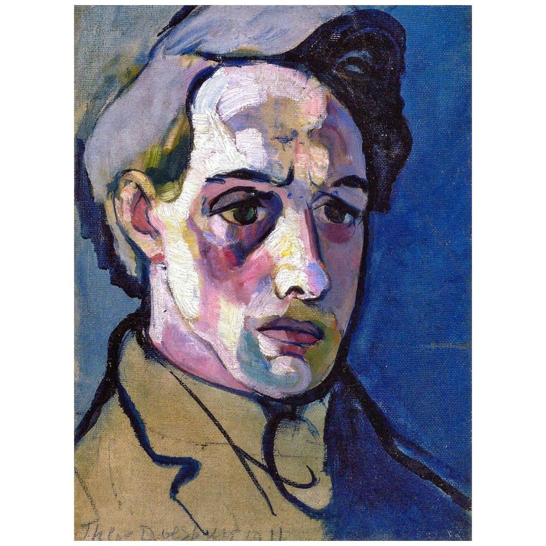 Theo van Doesburg. Self-Portrait. 1915