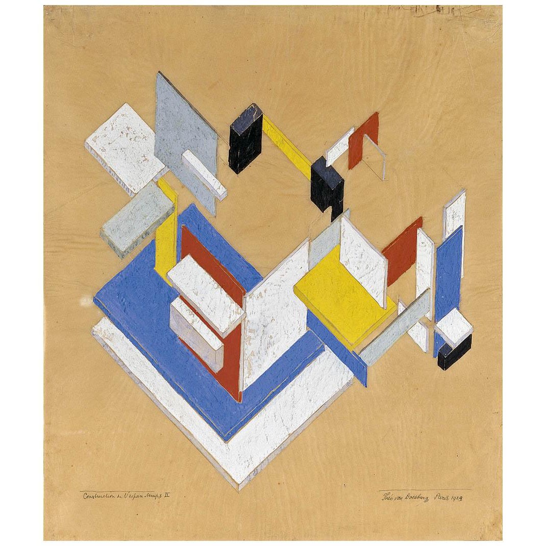 Theo van Doesburg. Visual Composition II. 1929