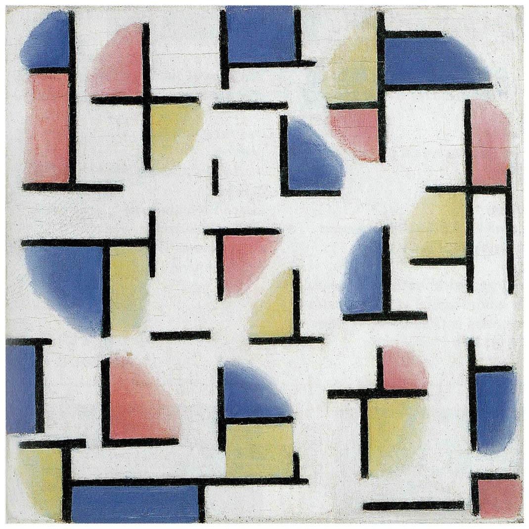 Theo van Doesburg. Variation on Composition XIII. 1918