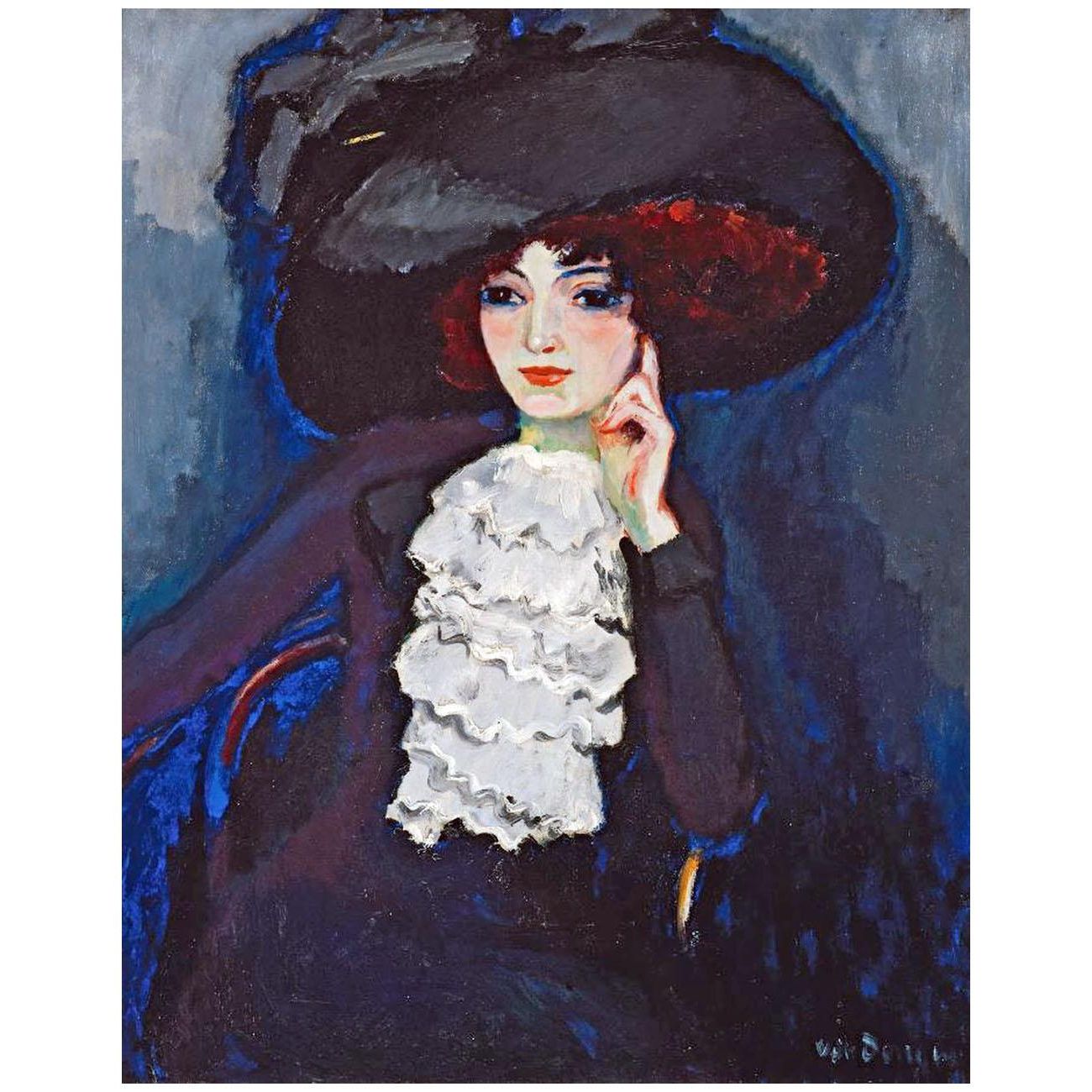 Kees van Dongen. La Femme au Jabot. 1911. Private collection
