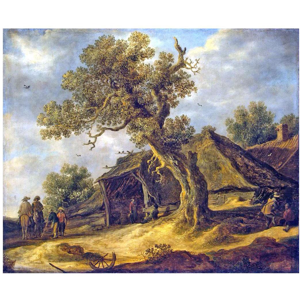 Jan van Goyen. Landscape with the Oak. 1634. Hermitage, St-Petersburg