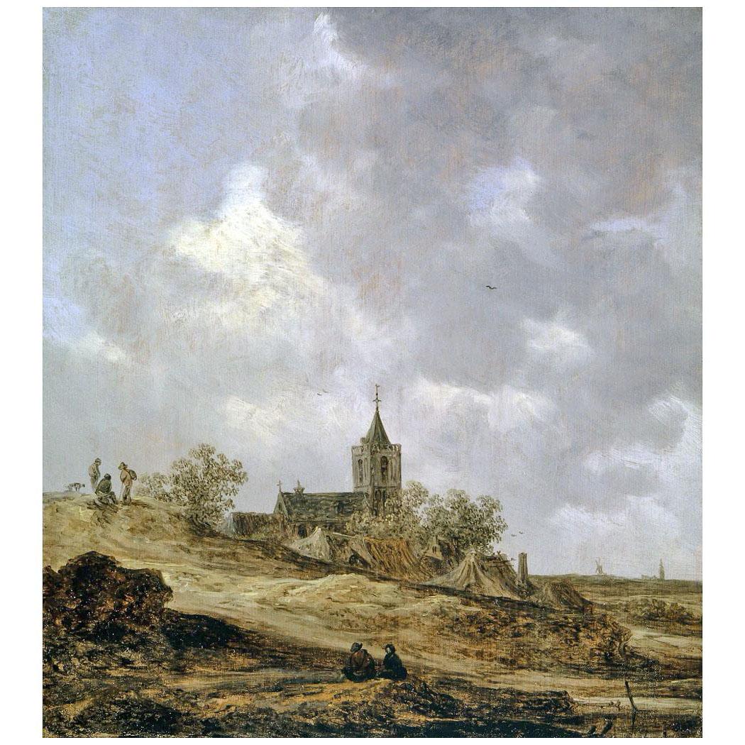 Jan van Goyen. Village Church. 1646. Kunstmuseum, Basel