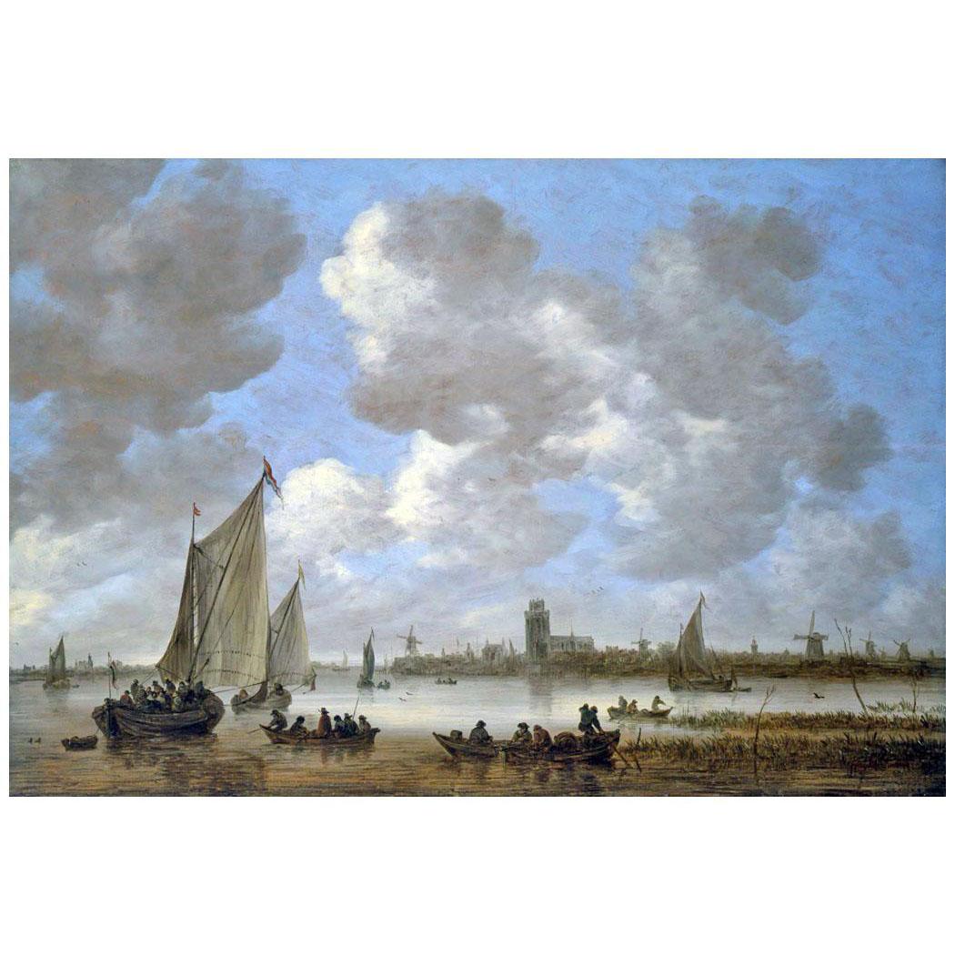 Jan van Goyen. Maas River Near Dordrecht. 1651. Dordrecht Museum