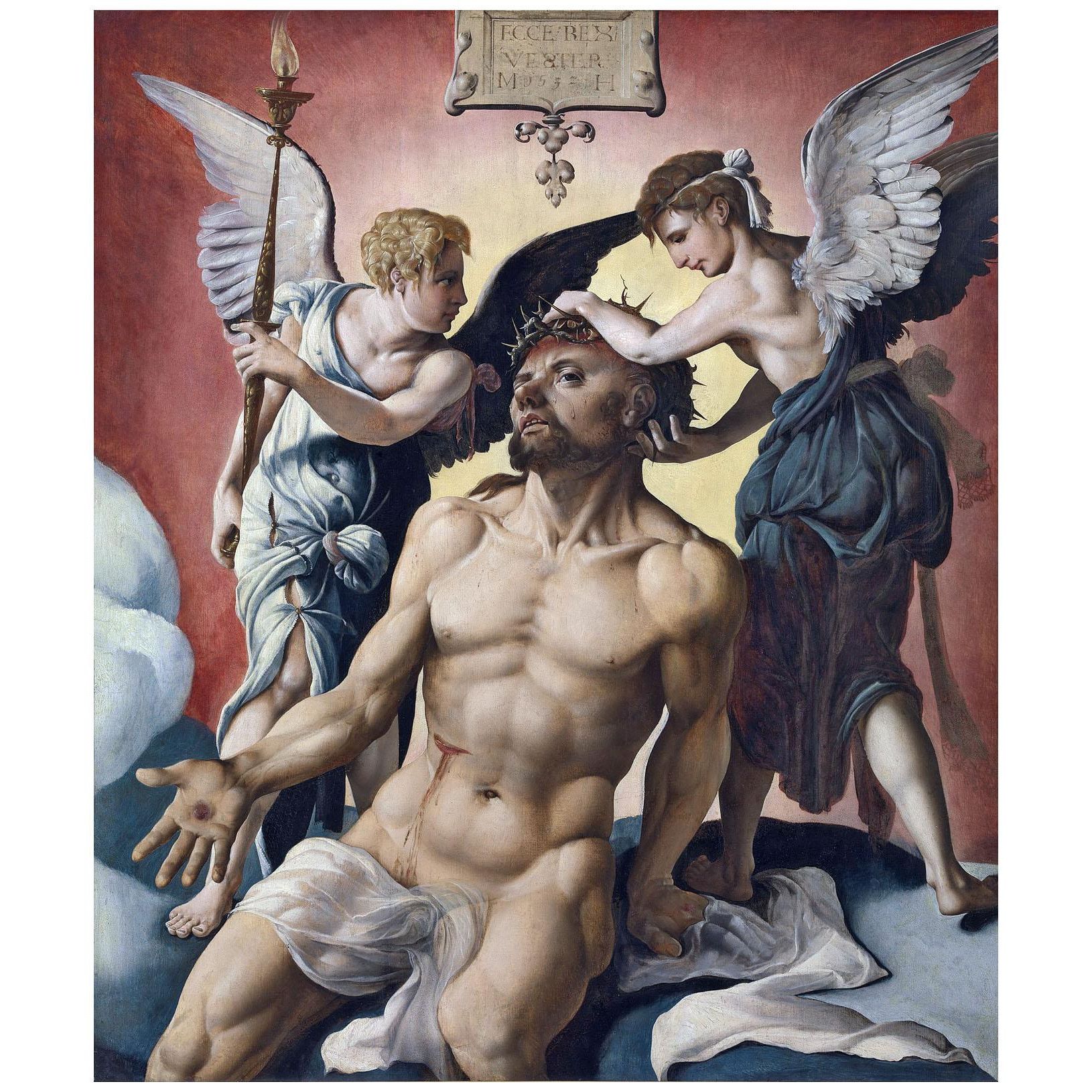 Maarten van Heemskerck. Christ as Man of Sorrows. 1532. MSK Ghent