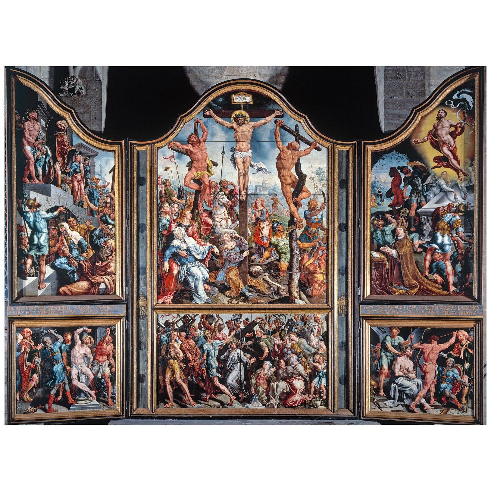 Maarten van Heemskerck. St. Lawrence Altarpiece. 1539-1543. Cathedral Linköping, Sweden