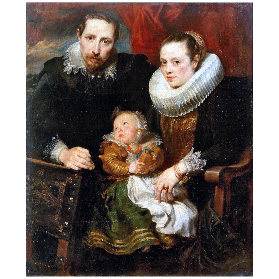 Anthony van Dyck. Family Portrait. 1621. Hermitage St-Petersburg
